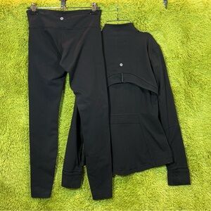 Black Lululemon Activewear Set